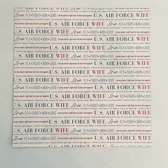 Air Force Scrapbook Paper & Stickers Bundle - Picture 3 of 11